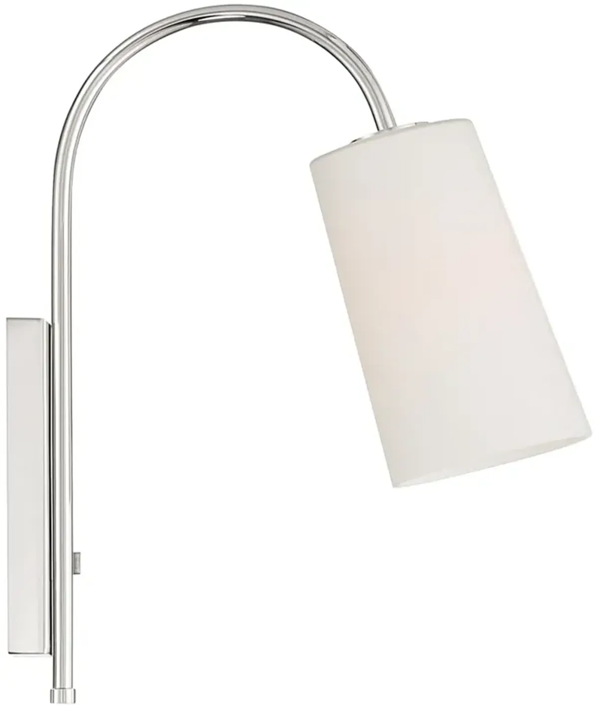 Crystorama Alexa 18 1/2" High Polished Nickel Wall Sconce