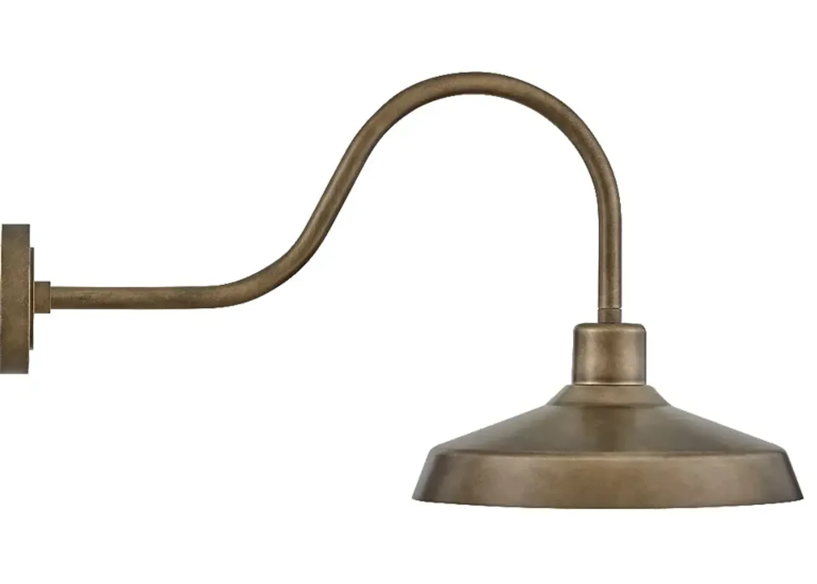 Hinkley Forge 17 1/2" High Burnished Bronze Outdoor Barn Wall Light