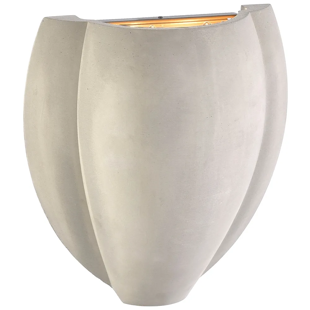 George Kovacs Sima 2-Light Natural Cement Wall Sconce