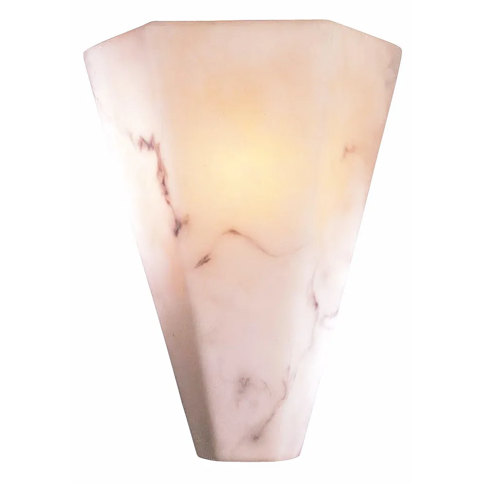 Fedi Collection Alabaster Dust Wall Sconce