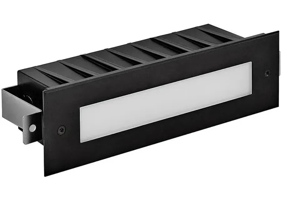 HINKLEY LANDSCAPE SPARTA DASH 12V LED Large Flat Brick Light Black