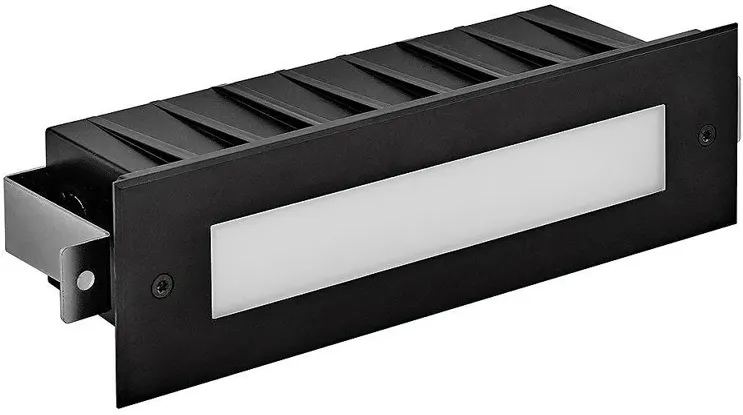 HINKLEY LANDSCAPE SPARTA DASH 12V LED Large Flat Brick Light Black