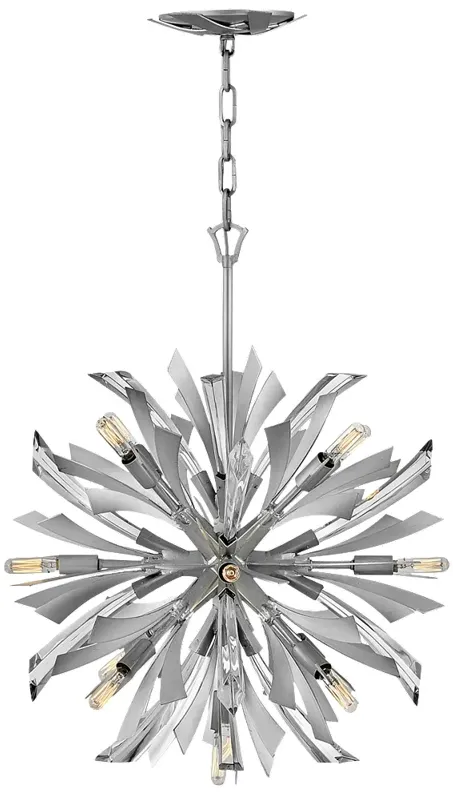 Hinkley Vida Medium Orb Chandelier Glacial