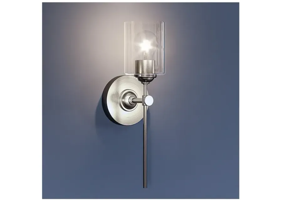 Quoizel Aria 16" High Brushed Nickel Wall Sconce