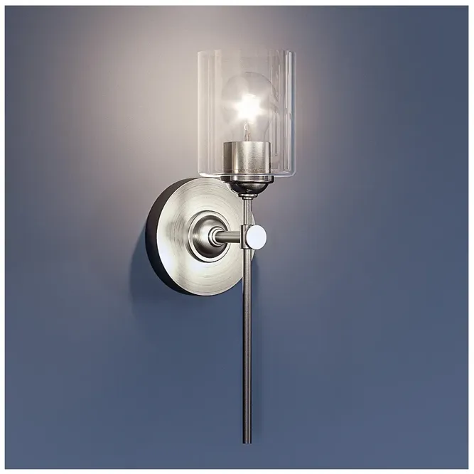 Quoizel Aria 16" High Brushed Nickel Wall Sconce