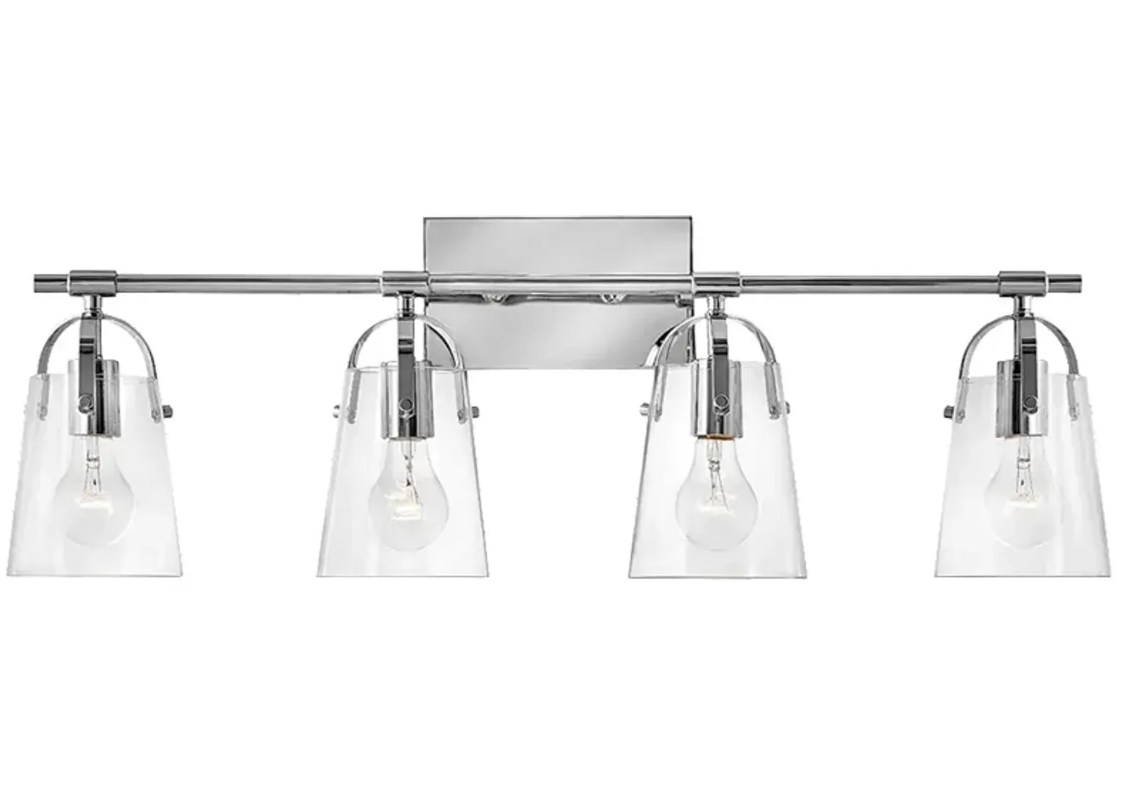 Foster 31 3/4" Wide Chrome Bath Light by Hinkley Lighting