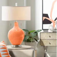 Nectarine Toby Table Lamp