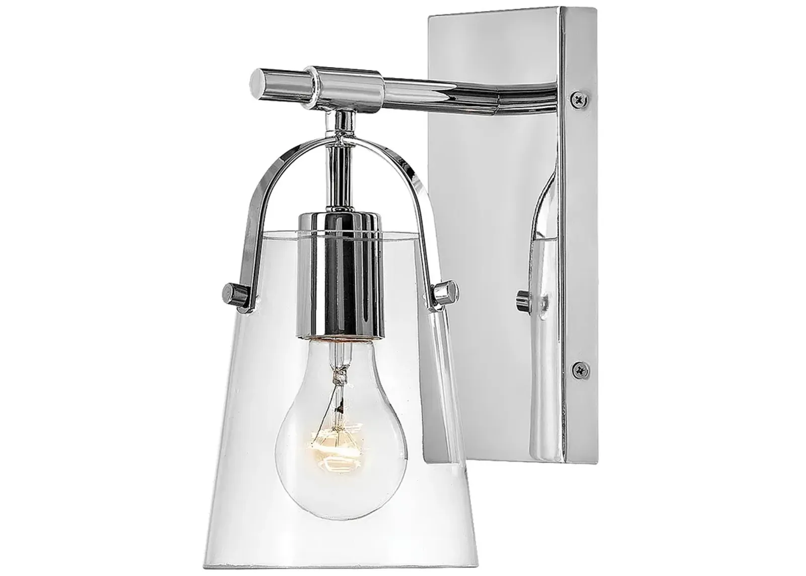 Foster 10" High Chrome Wall Sconce by Hinkley Lighting