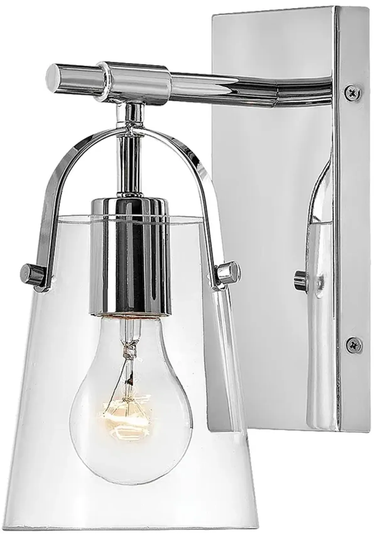 Hinkley Foster 10" High Chrome Wall Sconce