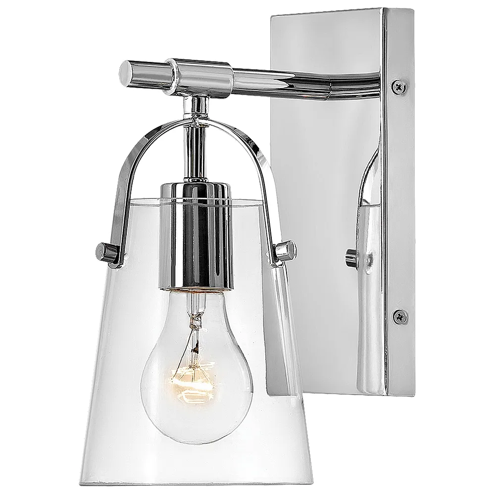 Foster 10" High Chrome Wall Sconce by Hinkley Lighting