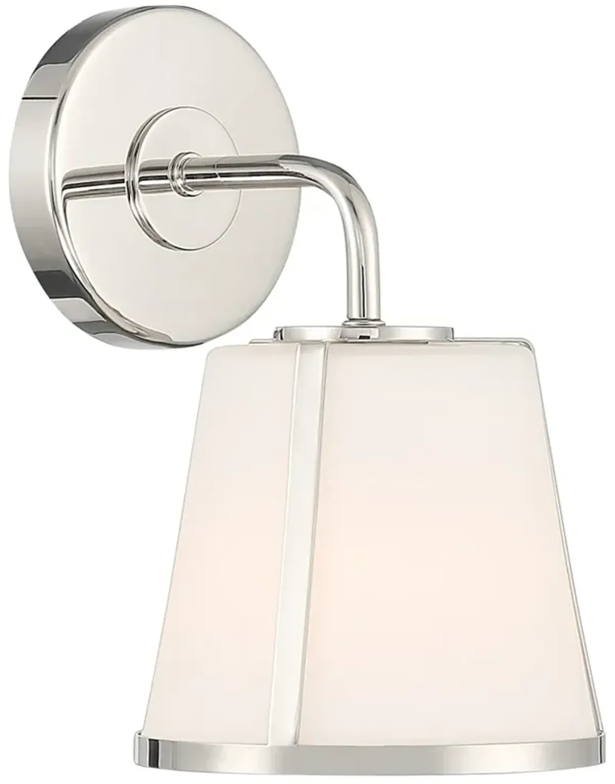 Crystorama Fulton 10 1/4" High Polished Nickel Wall Sconce