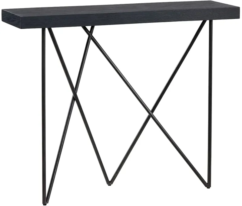 Crestview Collection Felix 39 1/2" Wide Modern Wood Console Table