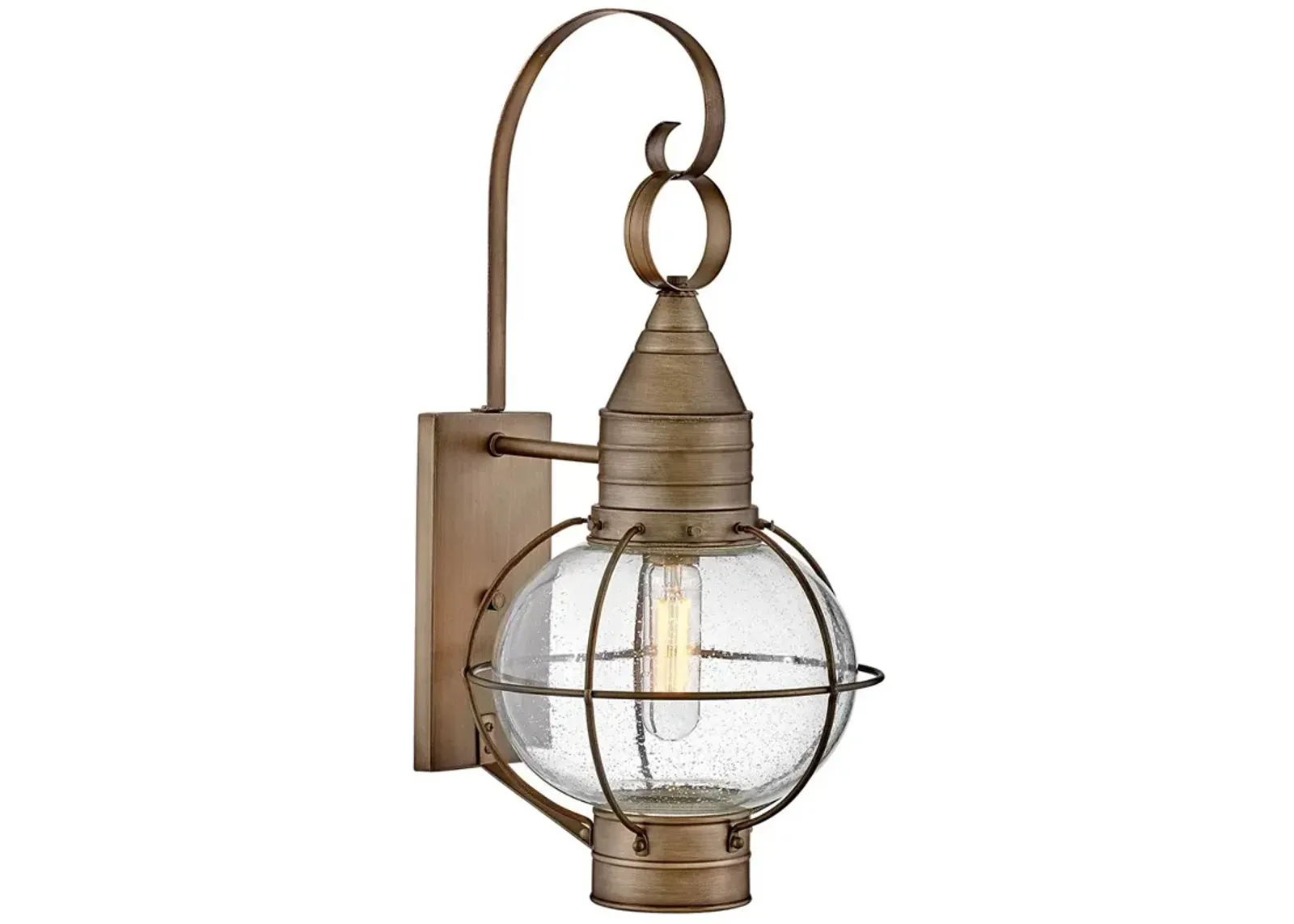 Hinkley Cape Cod 23 1/2" Burnished Bronze Outdoor Lantern Wall Light