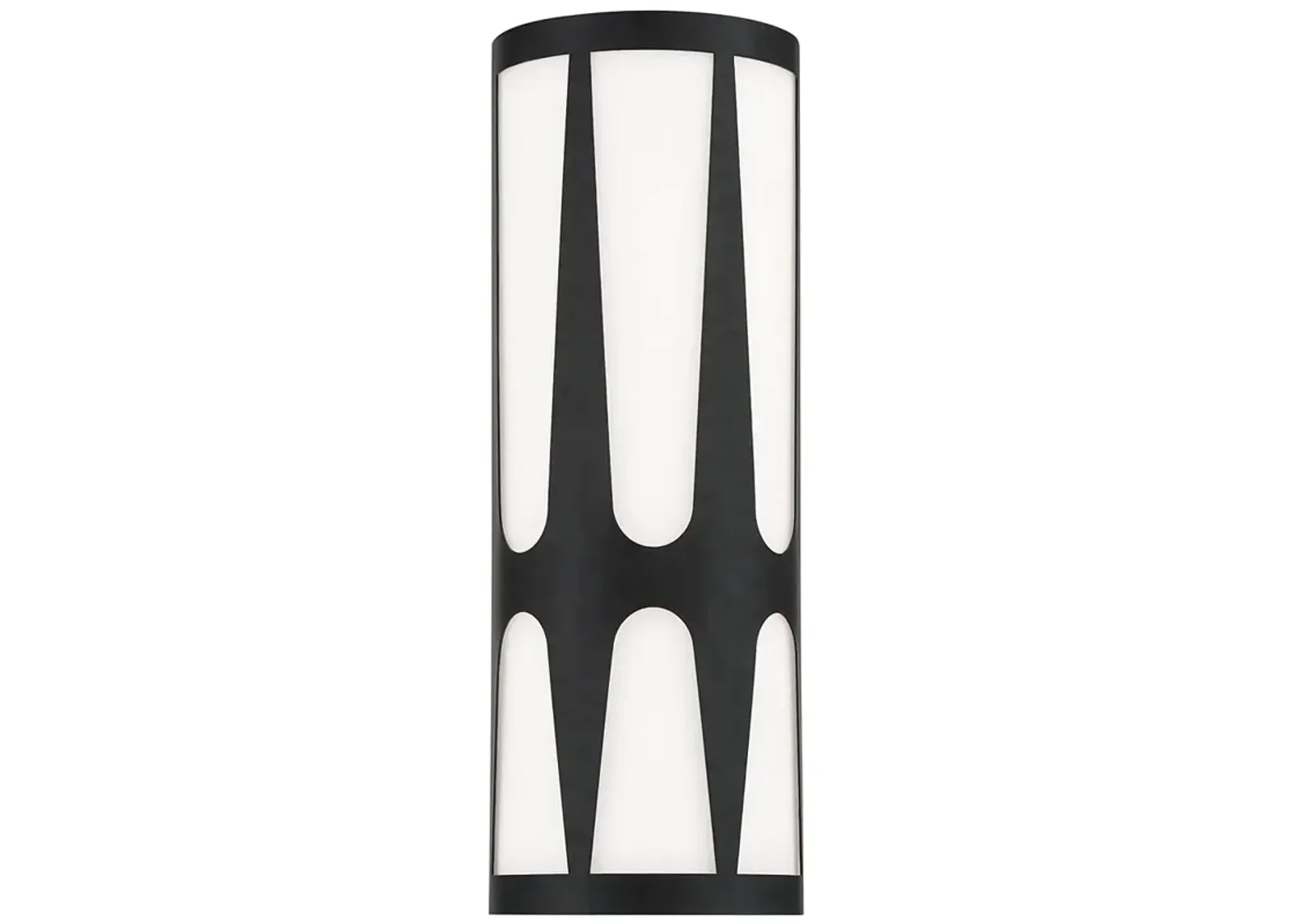 Crystorama Royston 17 3/4" High Black ADA Wall Sconce