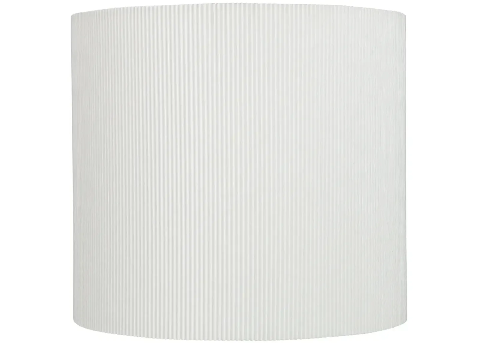 White Sandstone Drum Lamp Shade 13.25x13.25x12 (Spider)