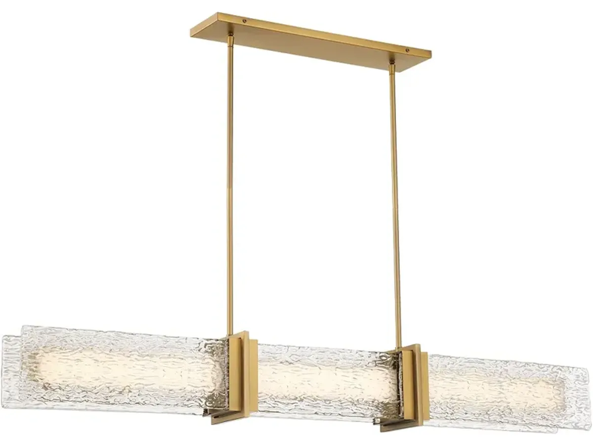 Minka-Lavery Lumina LED 52-in Legacy Brass Indoor Island Chandelier