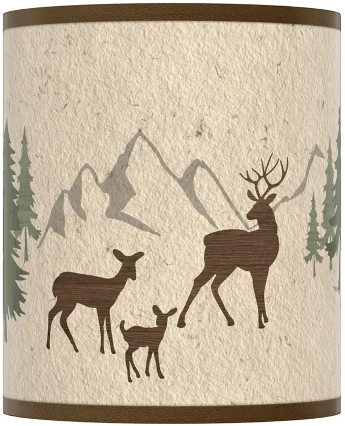 Deer Lodge Giclee Shade 10x10x12 (Spider)