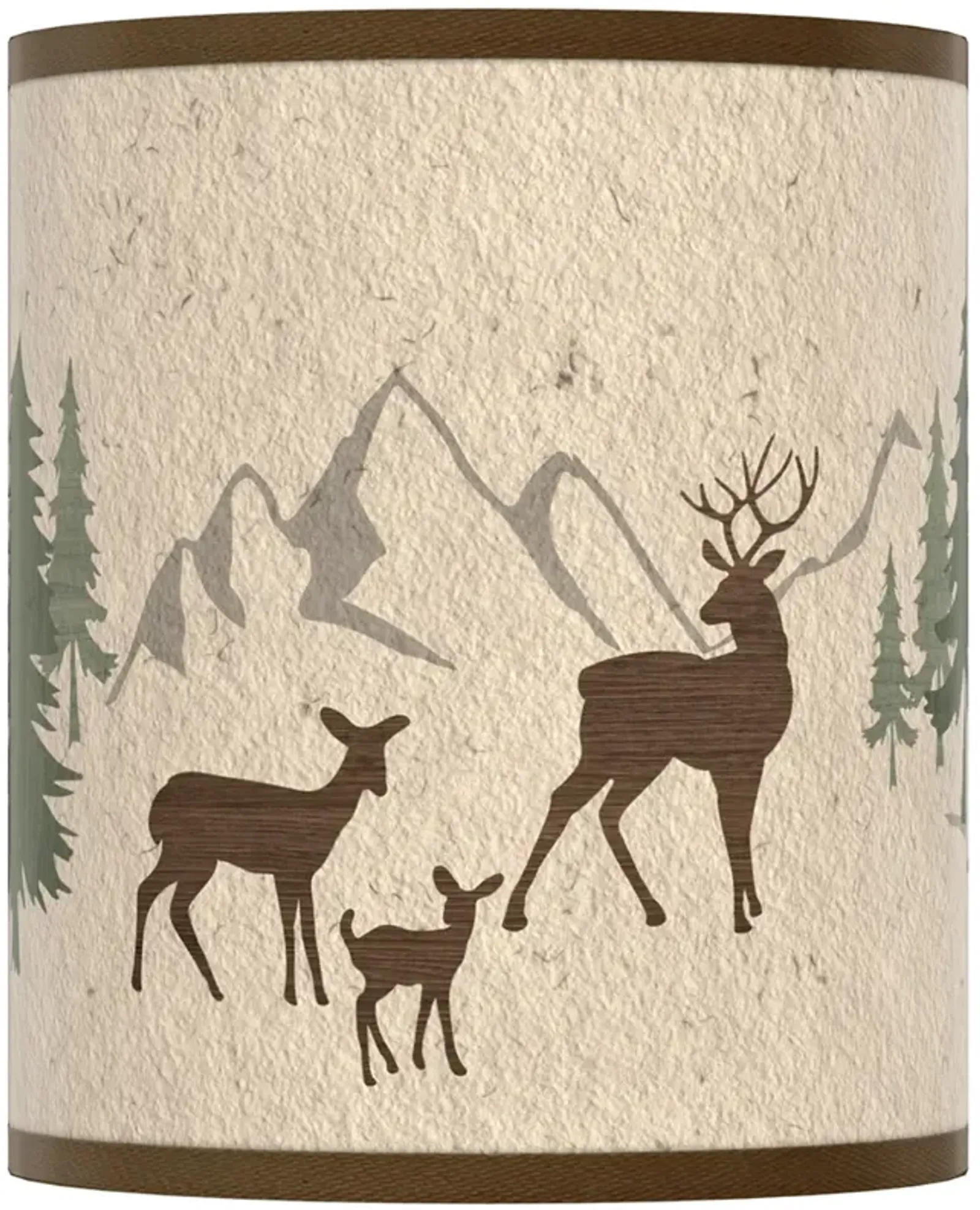 Deer Lodge Giclee Shade 10x10x12 (Spider)