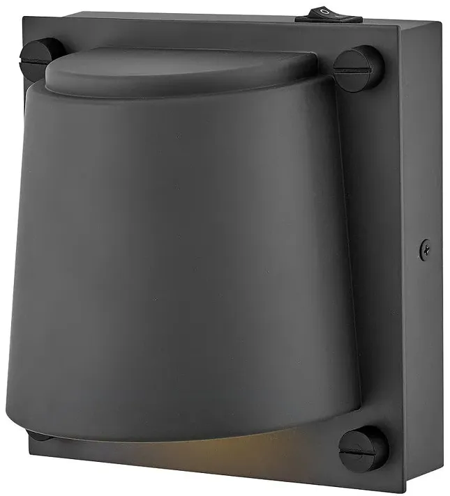 Hinkley Scout 6 3/4" High Dark Matte Gray LED Wall Sconce