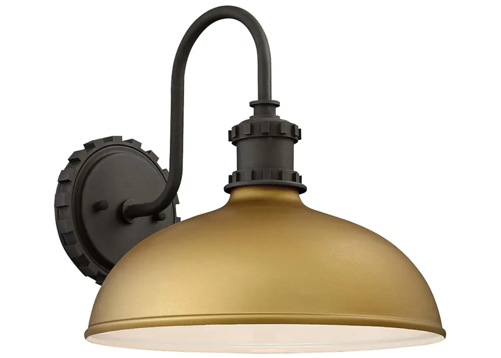 Escudilla 11 3/4" High Painted Honey Gold Outdoor Wall Light