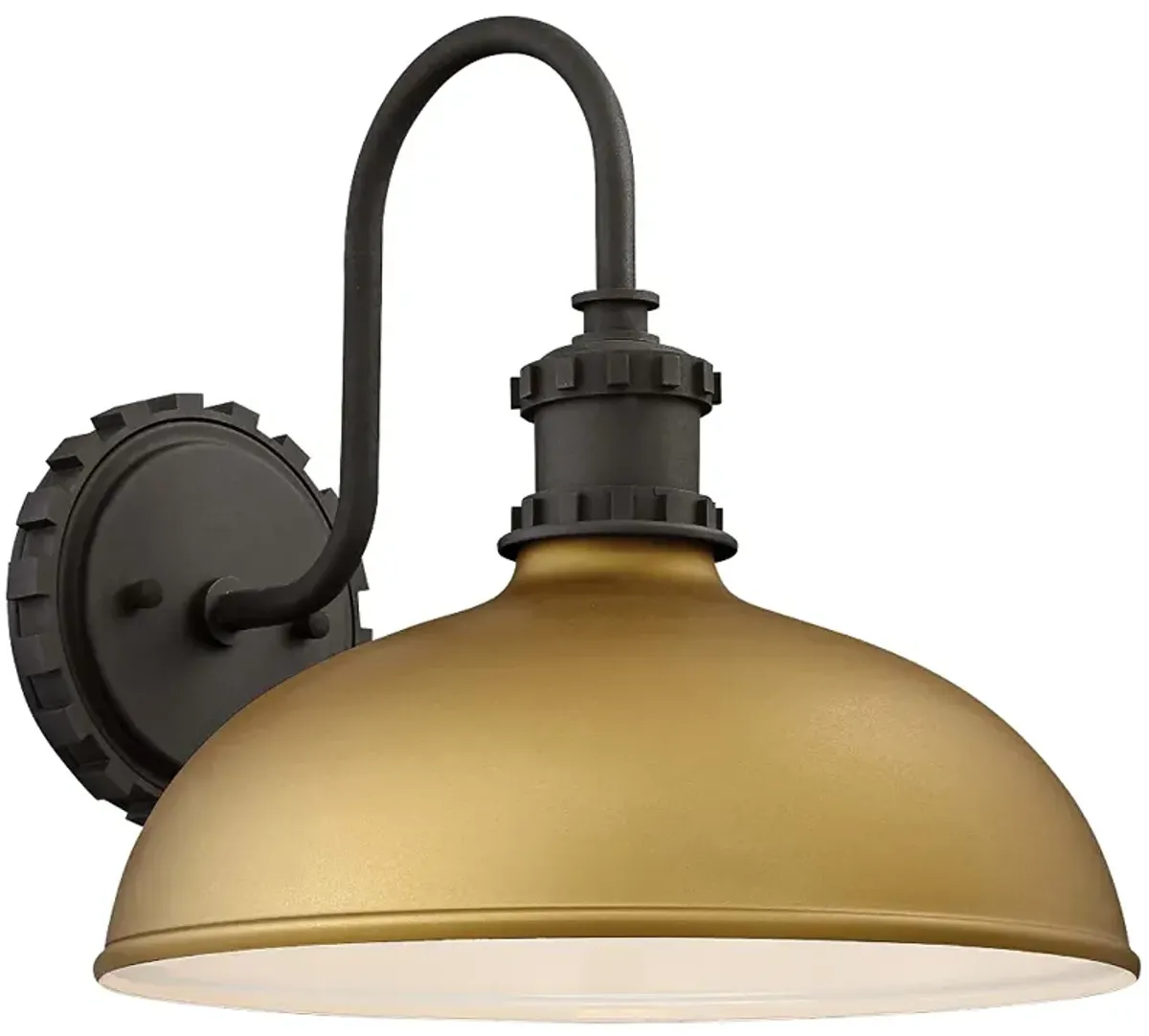 Escudilla 11 3/4" High Painted Honey Gold Outdoor Wall Light