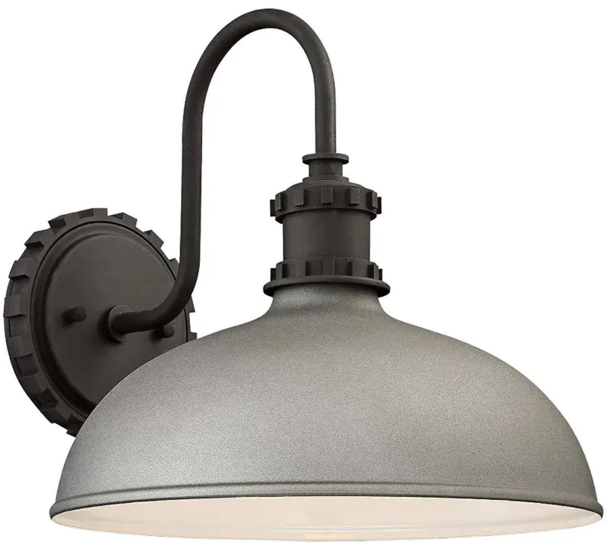 Minka Escudilla 11 3/4" High Sand Silver Outdoor Wall Light