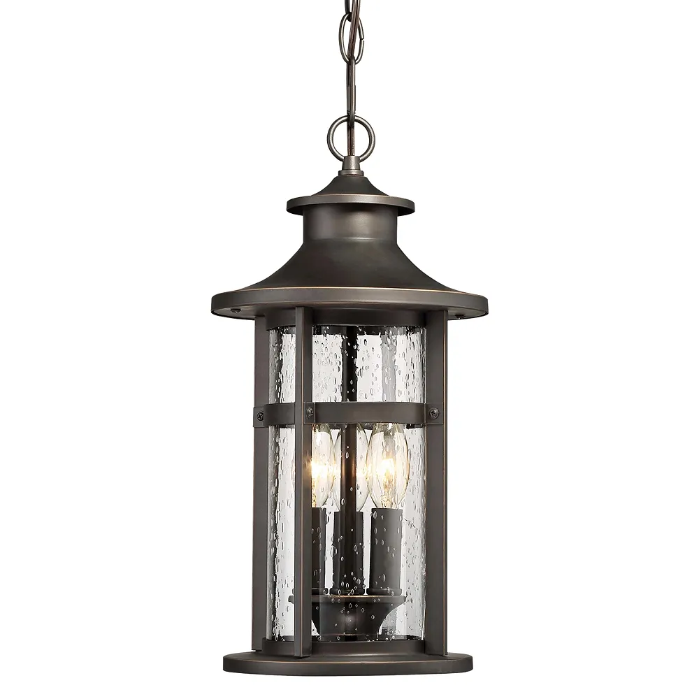 Highland Ridge 19 1/4" High Bronze Outdoor Hanging Light