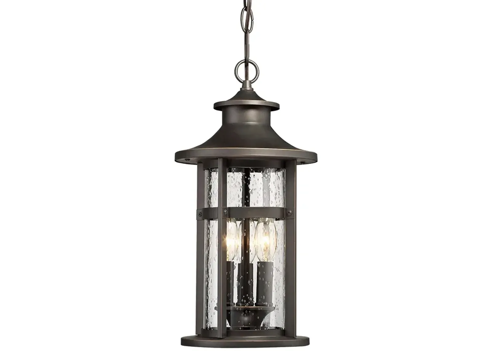 Highland Ridge 19 1/4" High Bronze Outdoor Hanging Light