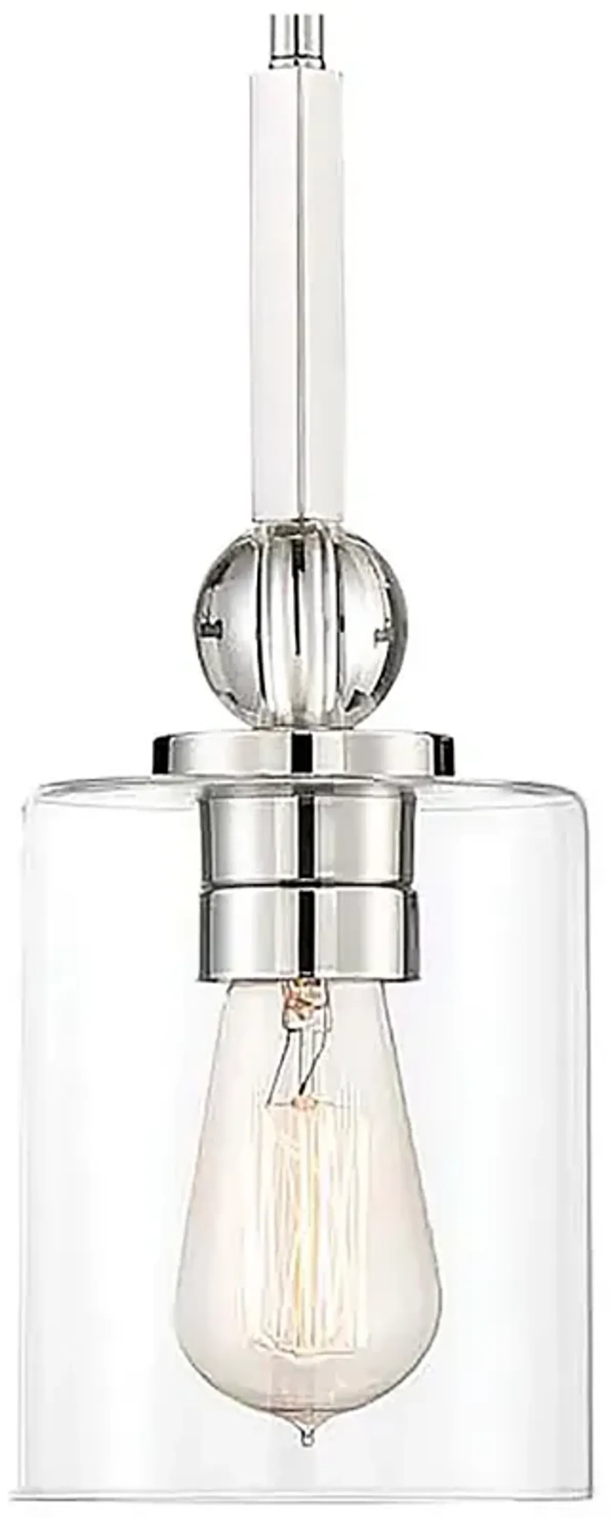 Minka-Lavery  Studio 5 1-Light Polished Nickel Mini Pendant