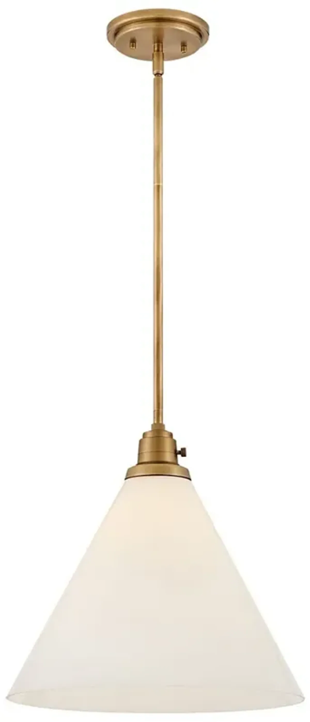 Hinkley Arti 15" Wide Heritage Brass Pendant Light