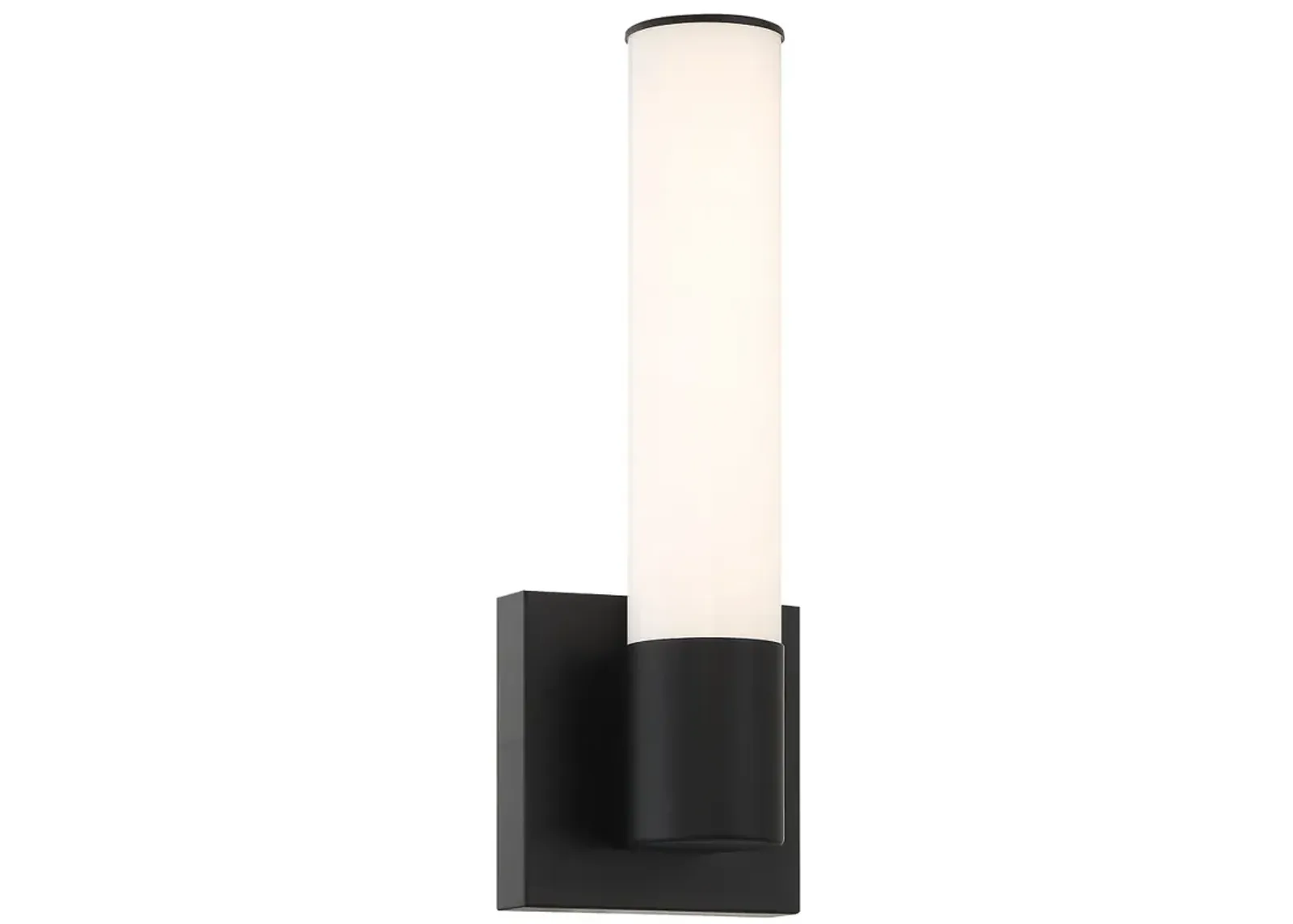 Minka-Lavery Vantage LED Black 14-inch Round Wall Sconce