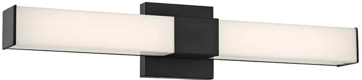 Minka-Lavery Vantage LED Black 24-inch Square Wall Sconce