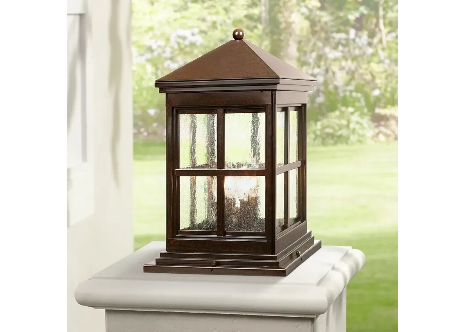 Berkeley Collection 18 3/4" High Outdoor Pier Mount Light