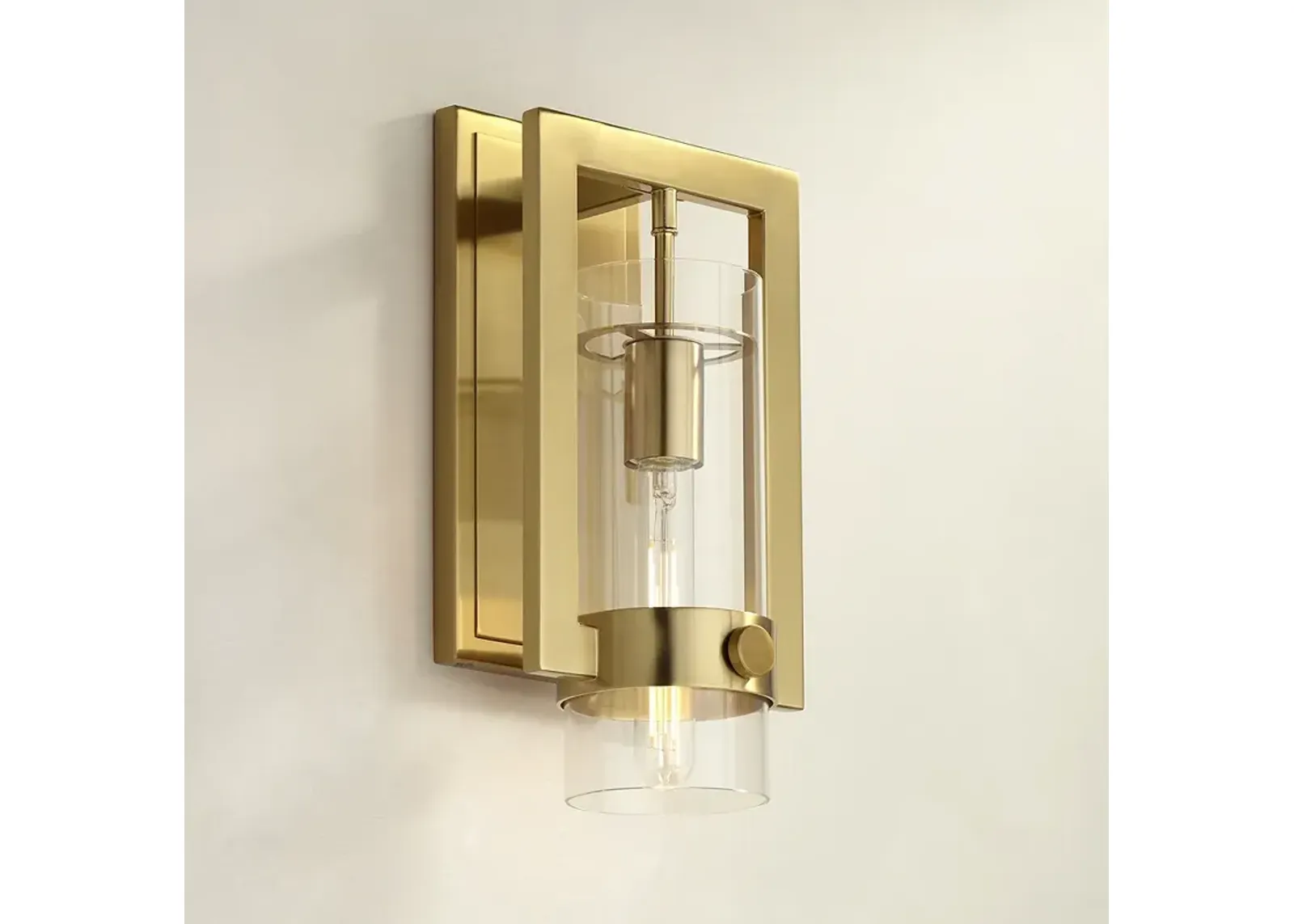 Possini Euro Derina 14" High Gold Wall Sconce