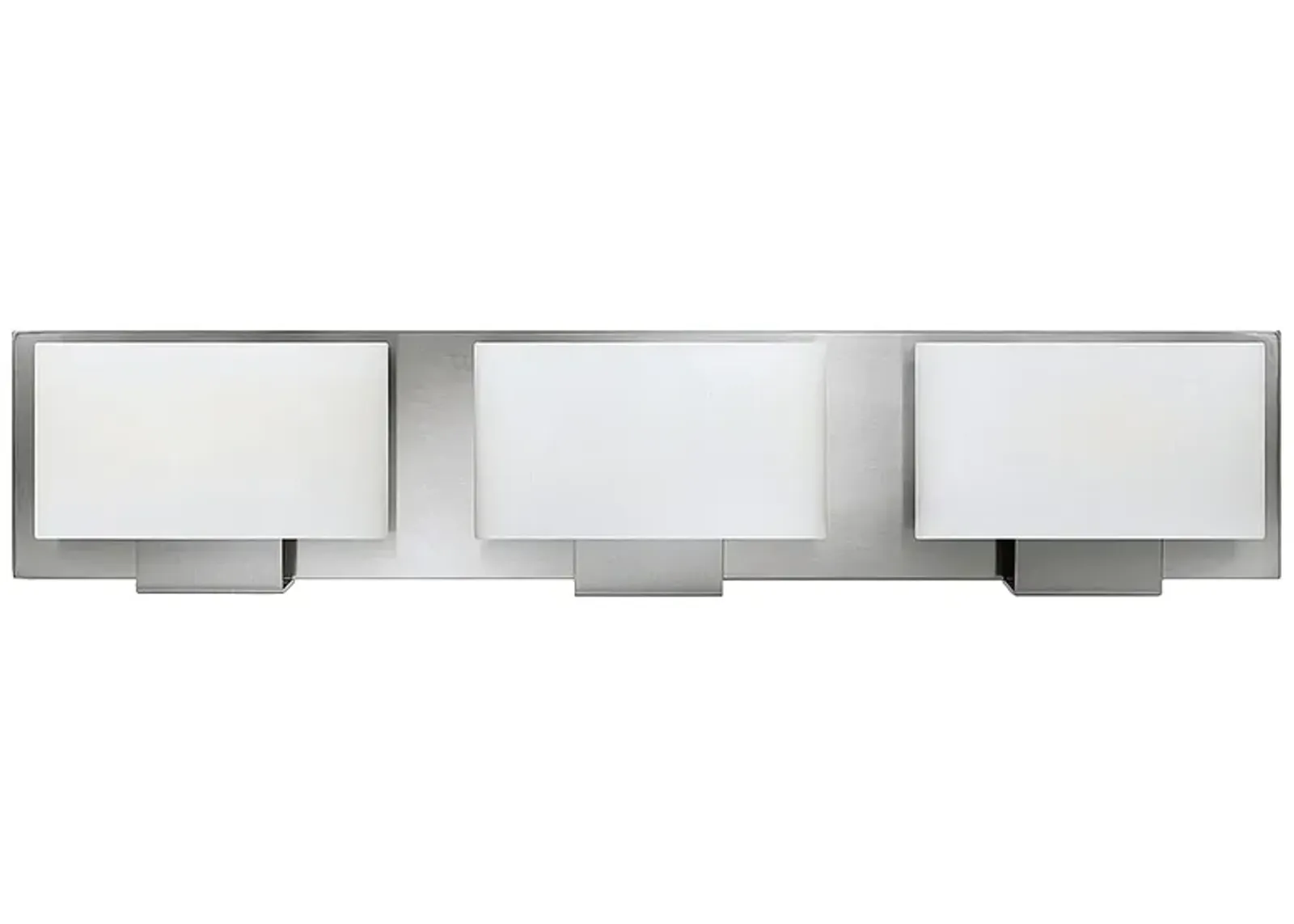 Hinkley Mila 24" Wide Brushed Nickel 3-Light LED Bath Light