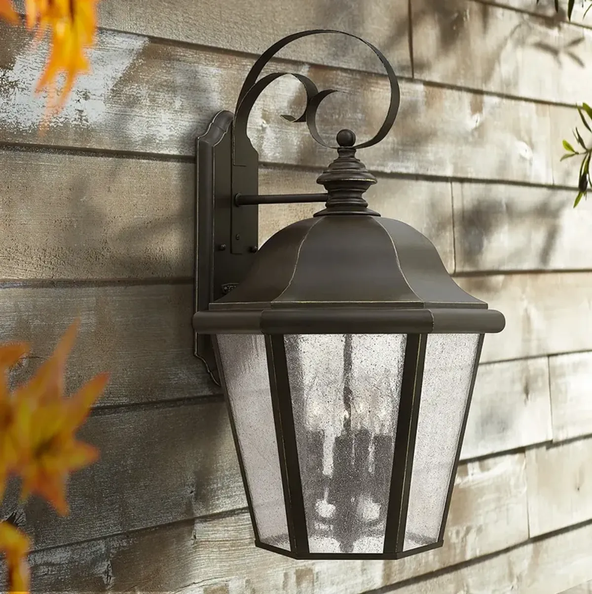 Hinkley Edgewater 25 1/2" High Oil Rubbed Bronze Outdoor Wall Light