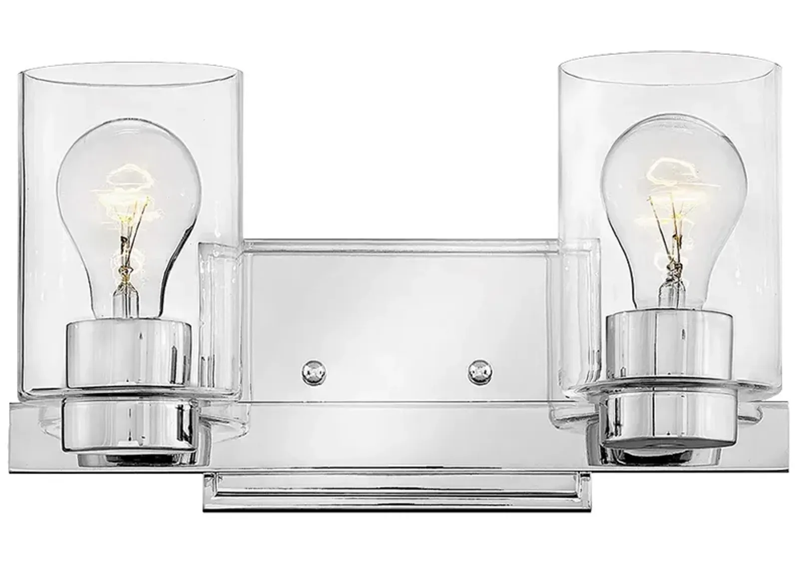 Miley 7" High Chrome 2-Light Wall Sconce by Hinkley Lighting