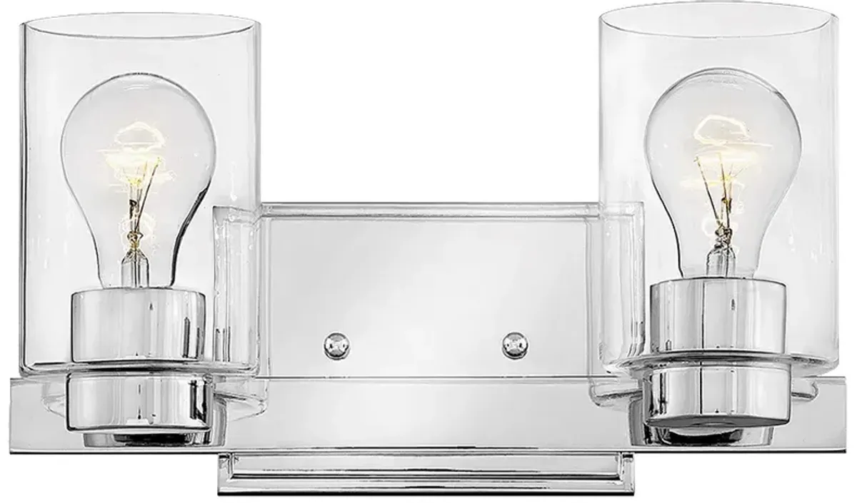 Miley 7" High Chrome 2-Light Wall Sconce by Hinkley Lighting