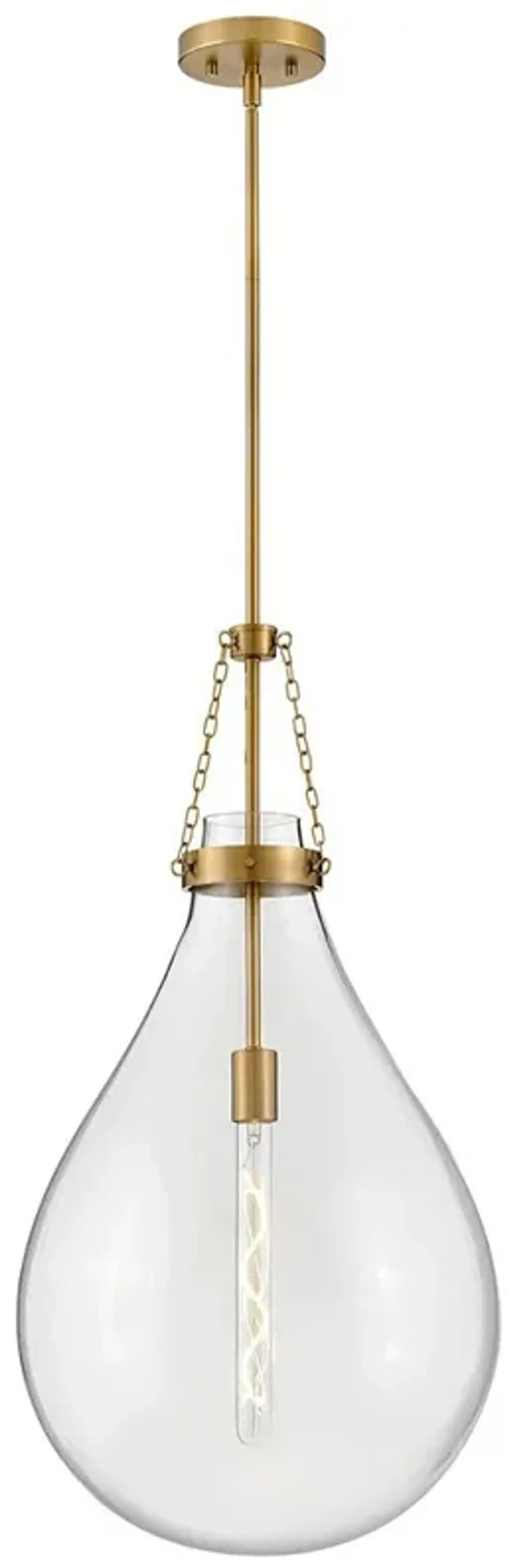 HINKLEY PENDANT ELOISE Large Pendant Lacquered Brass