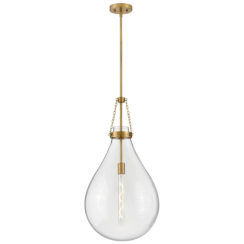 HINKLEY PENDANT ELOISE Large Pendant Lacquered Brass