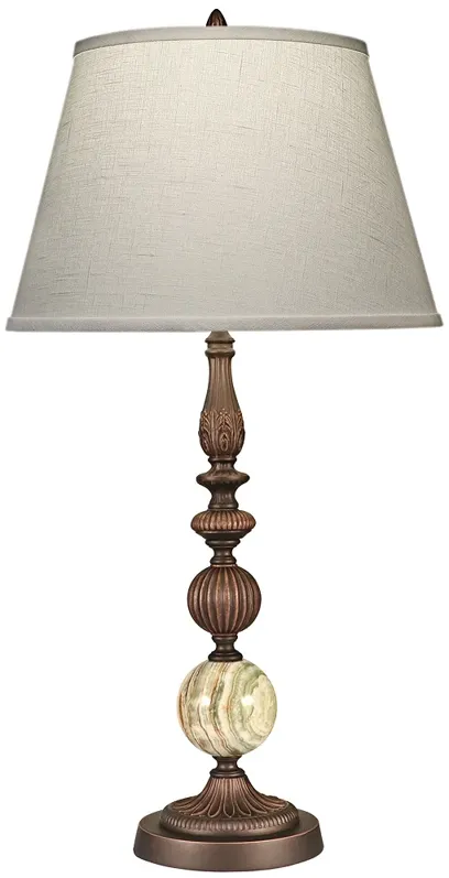 Stiffel Devon 30" High Traditional Oxidized Bronze Table Lamp