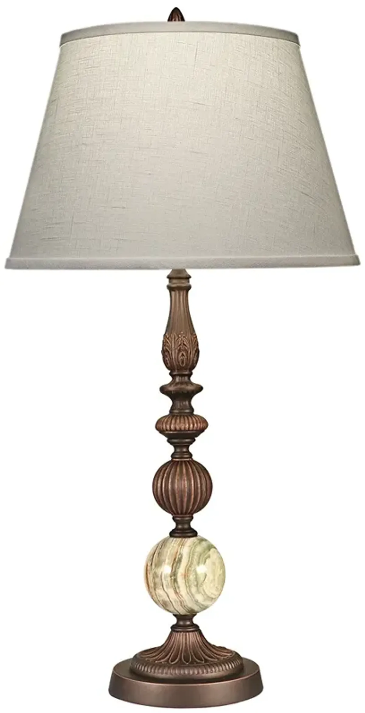 Stiffel Devon 30" High Traditional Oxidized Bronze Table Lamp