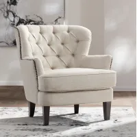 55 Downing Street Asher Brussels Linen Accent Chair