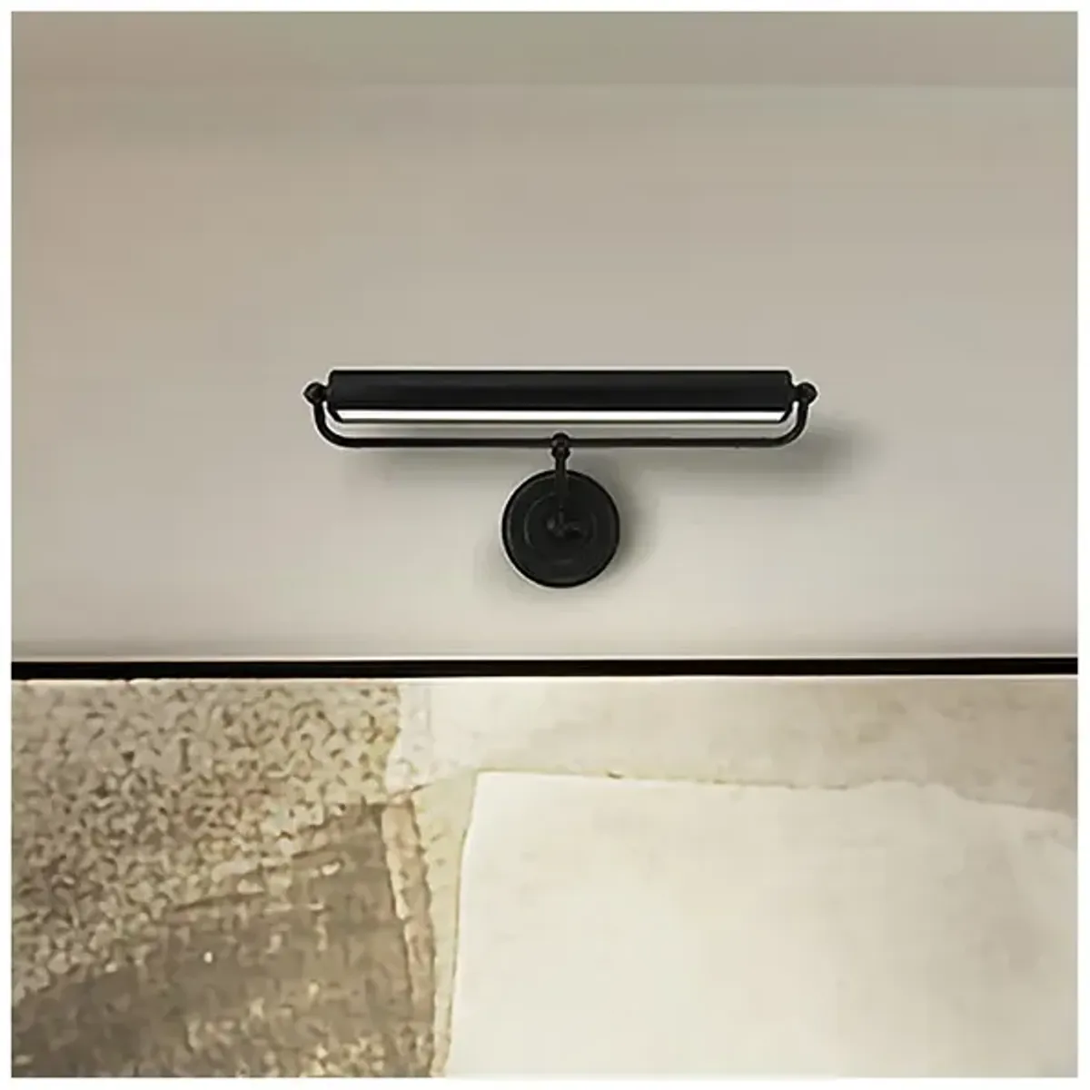 Miller Integrated LED Matte Black Sconce