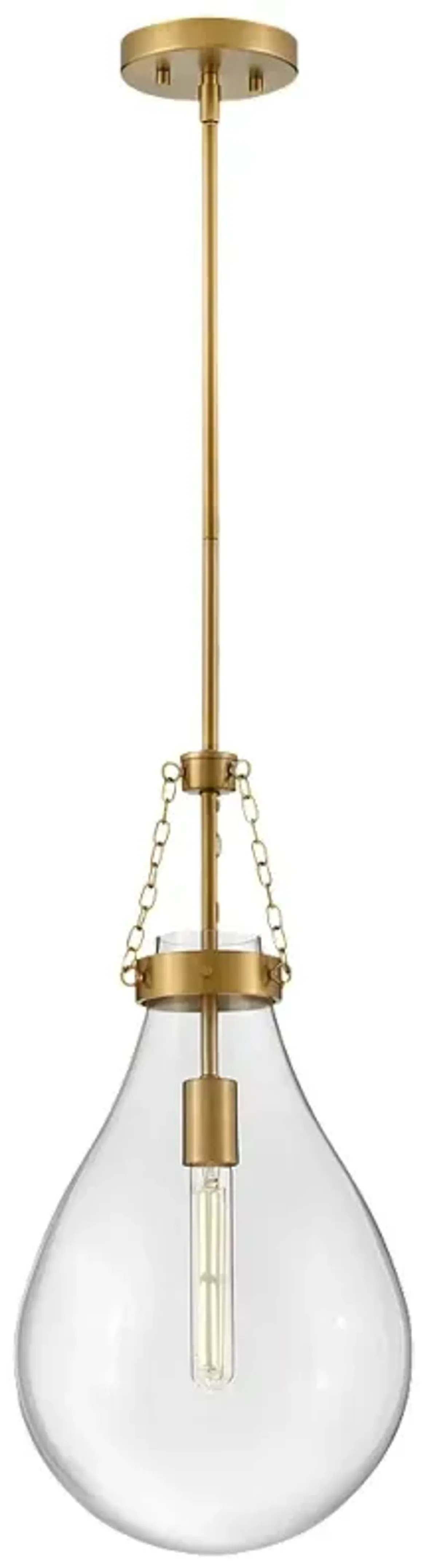 HINKLEY PENDANT ELOISE Small Pendant Lacquered Brass