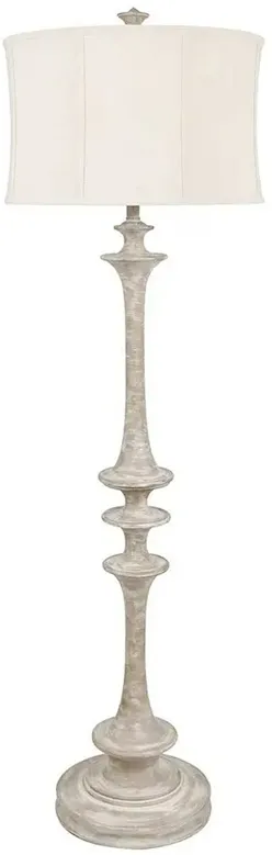 Crestview Collection Dawson Candlestick Resin Floor Lamp