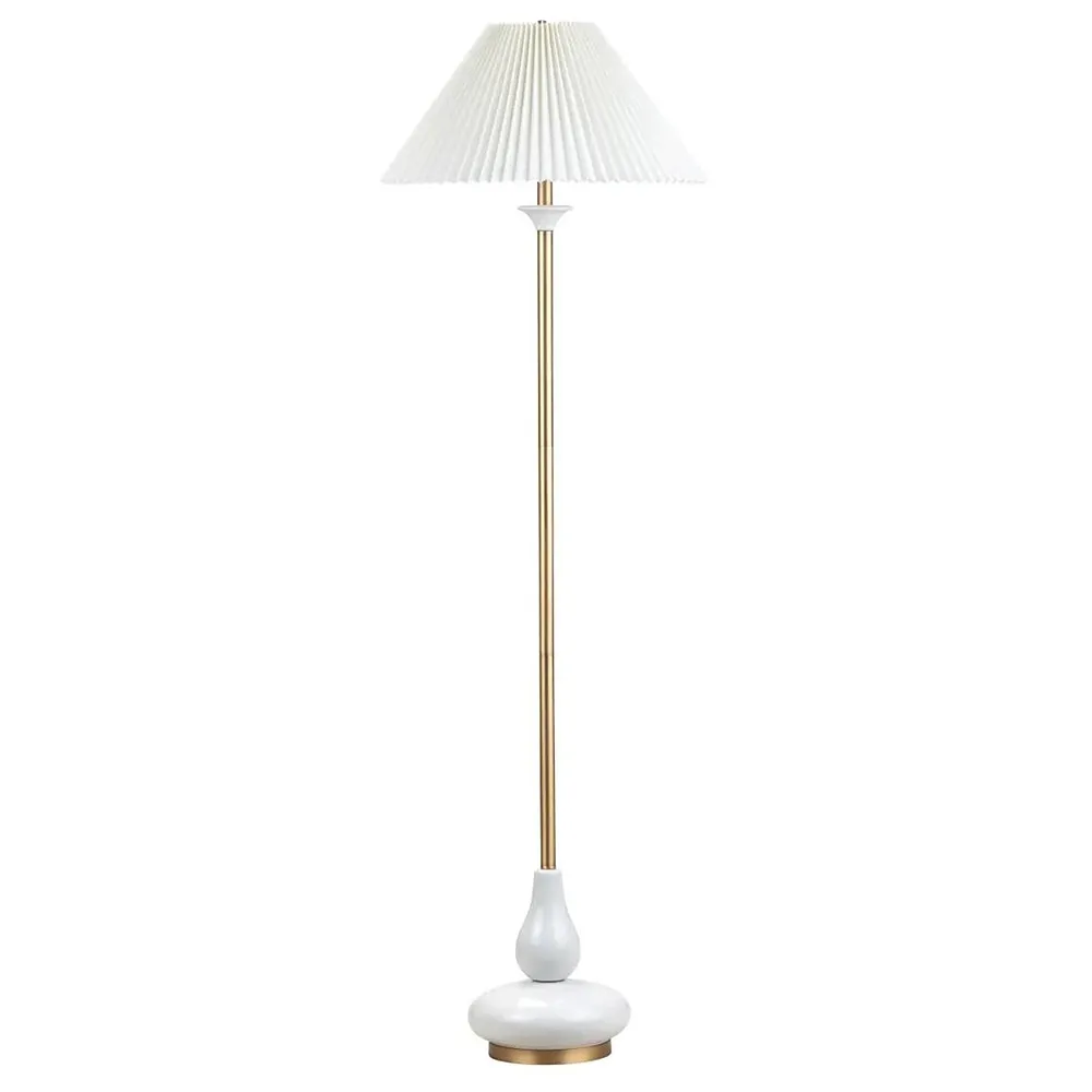 Crestview Collection Wesley Gourd Ceramic Floor Lamp