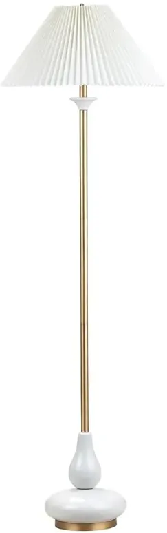 Crestview Collection Wesley Gourd Ceramic Floor Lamp