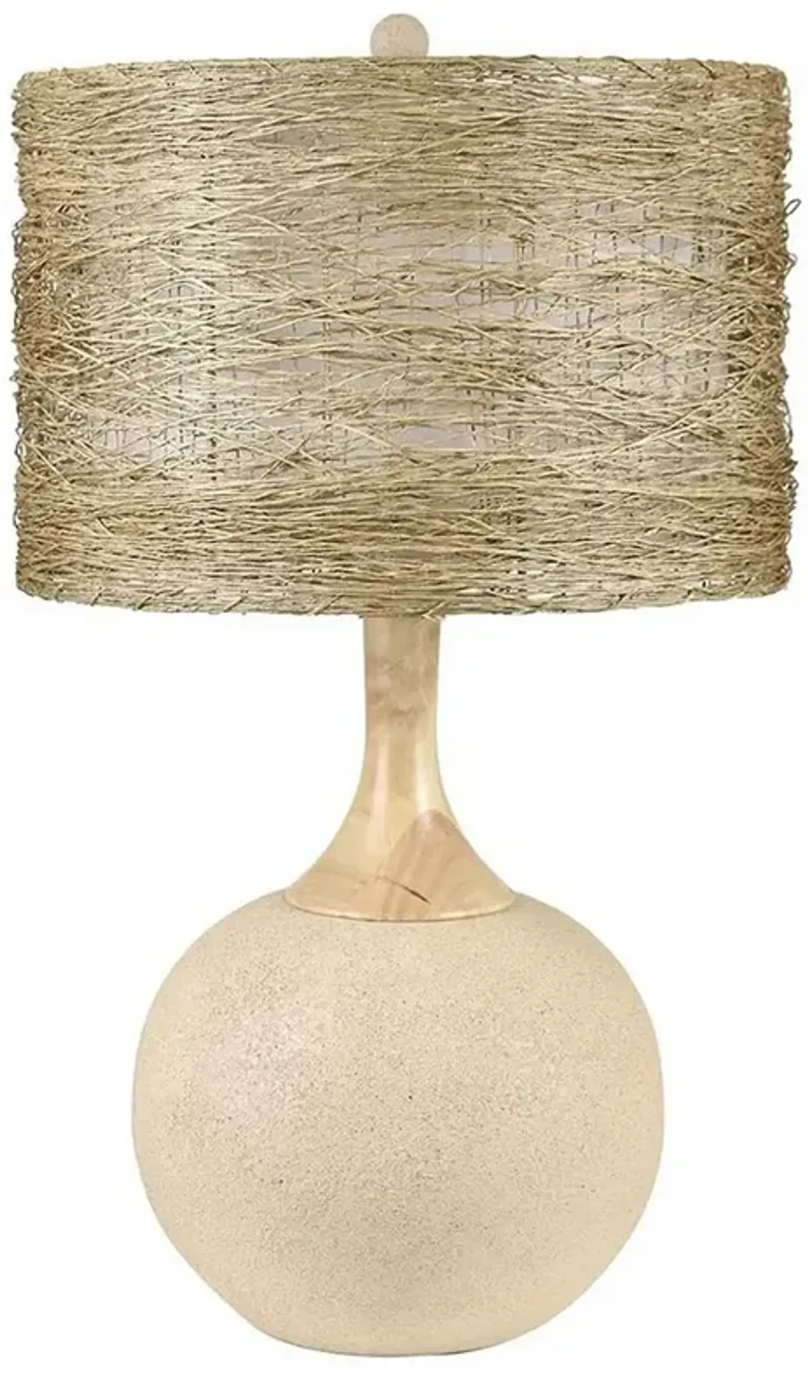 Crestview Collection Kenya 29 1/2" High Coastal Organic Table Lamp