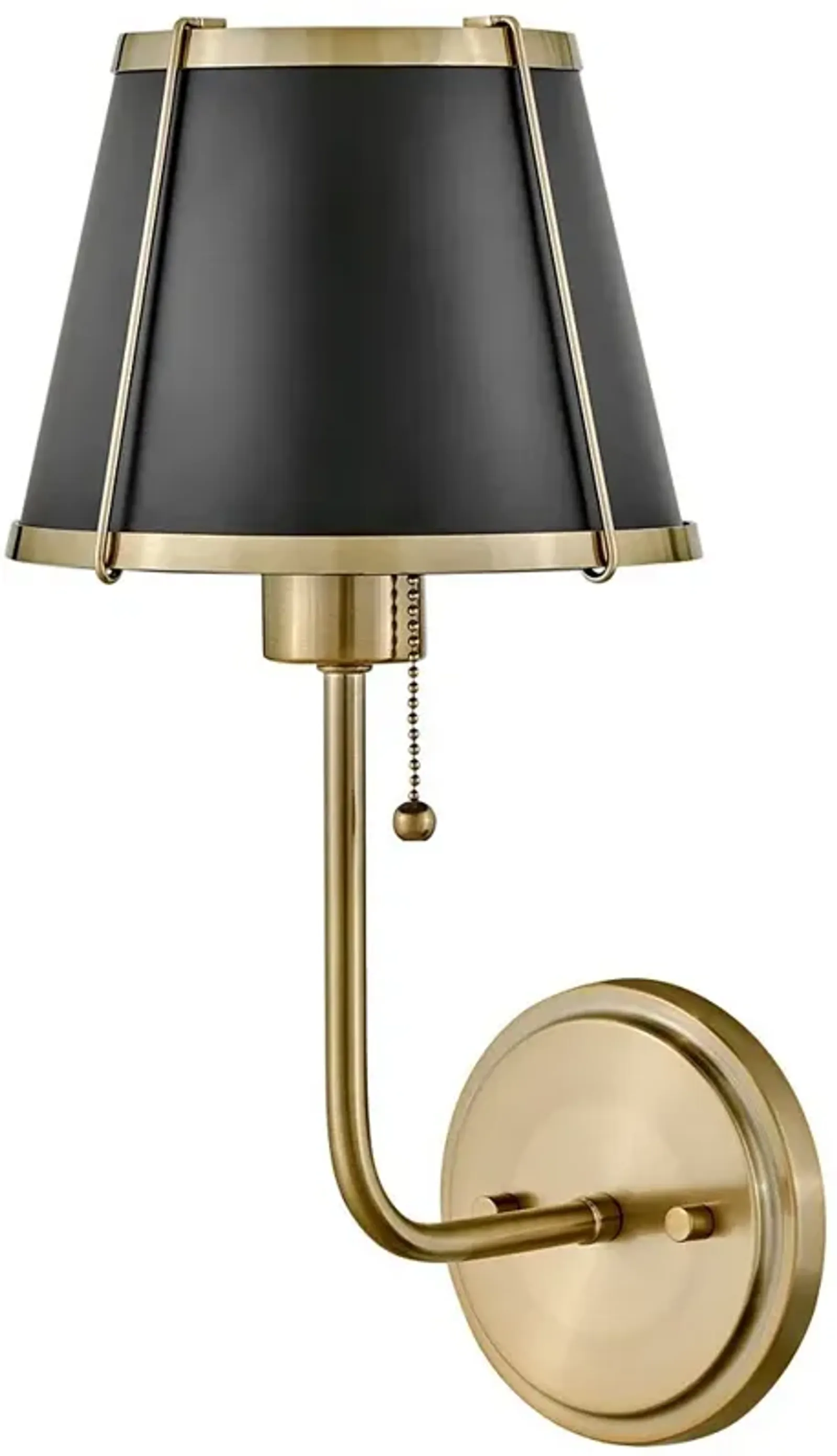 Hinkley Clarke 15 3/4" High Warm Brass Wall Sconce